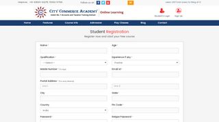 
                            3. Free Course Registration - City Commerce Academy