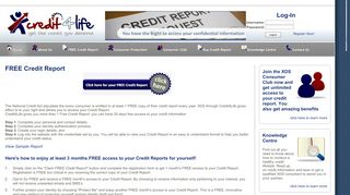 FREE Credit Report - CreditReport Page