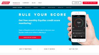 
                            10. Free Credit Score Canada | Mogo