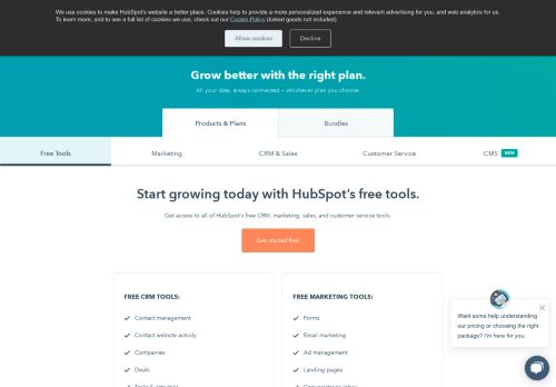 
                            3. Free CRM Software | HubSpot