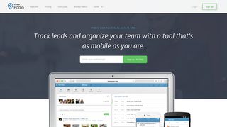 
                            9. Free CRM tool for real estate | Podio
