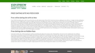 
                            12. Free dating site no fees ever - vd Visch | Tuinmachines Nijkerk