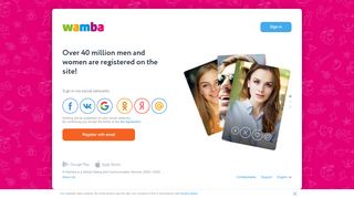 
                            2. Free Dating Website Wamba.com.: Meet New People, Chat and Make ...