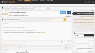 
                            13. Free dc unlocker account | Huawei P10 Lite - XDA Forums - XDA ...