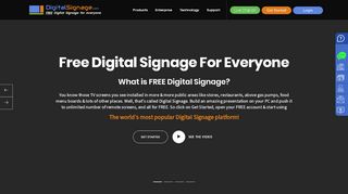 
                            4. FREE Digital Signage for everyone