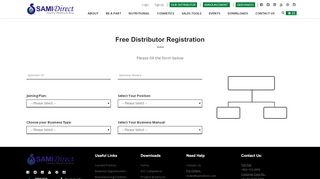 
                            6. Free Distributor Registration - Network Marketing | Health | MLM ...