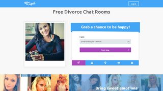 
                            8. Free Divorce Chat Rooms for singles. Find love with online dating site ...
