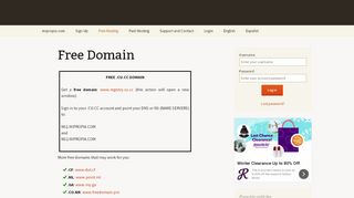 
                            8. Free Domain - Mipropia