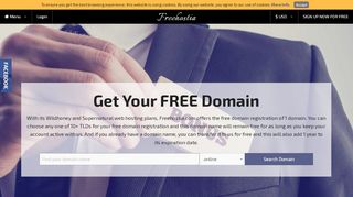 
                            3. Free domain registration or transfer with a low-cost ... - Freehostia.com