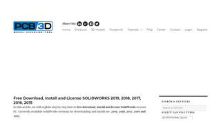
                            12. Free Download, Install and License SOLIDWORKS 2019, 2018, 2017 ...