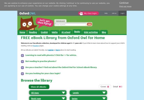 
                            10. Free eBook library | Oxford Owl from Oxford University Press