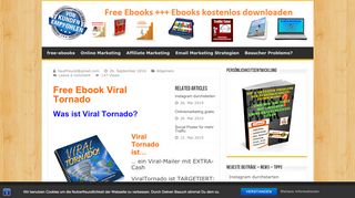 
                            10. Free Ebook Viral Tornado - Free Ebooks +++ Ebooks kostenlos ...