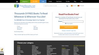 
                            4. Free-eBooks.net | Download free Fiction, Health, Romance and ...