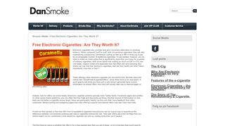 
                            9. Free Electronic Cigarettes: Are They Worth It? | Blog - DanSmoke