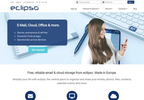 
                            1. Free Email Accounts - Secure & easy to use - eclipso Mail & Cloud