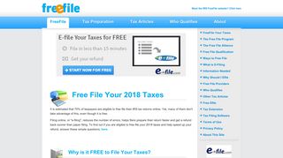 
                            9. Free File Your 2018 IRS Taxes | FreeFile