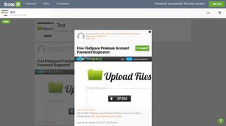 
                            3. Free FileSpace Premium Account Password Bugmeno... - Scoop.it