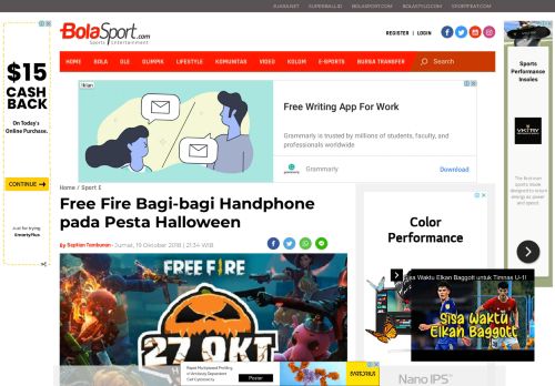 
                            13. Free Fire Bagi-bagi Handphone pada Pesta Halloween - Semua ...