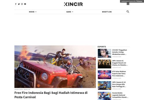
                            6. Free Fire Indonesia Bagi-bagi Hadiah Istimewa di Pesta Carnival - Kincir