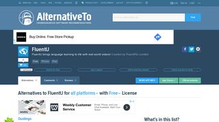 
                            7. Free FluentU Alternatives - AlternativeTo.net