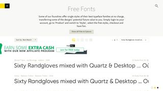 
                            2. Free Fonts - FontShop