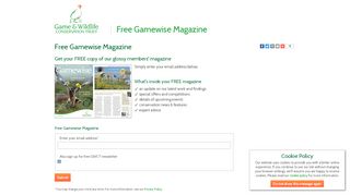 
                            8. Free Gamewise Magazine - Game and Wildlife Conservation Trust