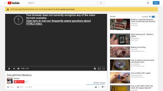 
                            5. Free gift from Marlboro. - YouTube