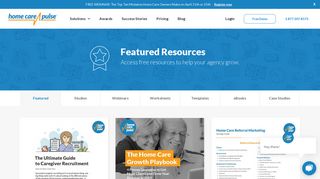 
                            8. Free Home Care Resources | Home Care Pulse