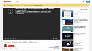 
                            2. Free Income Machine - Receive $200 to $500 Payments - YouTube