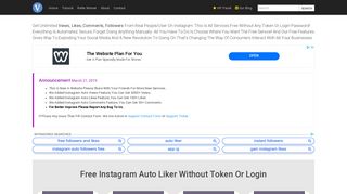 
                            13. Free Instagram Auto Liker | Without Token or Login IG Autoliker ...