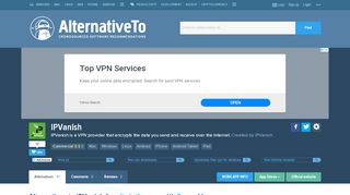 
                            10. Free IPVanish Alternatives - AlternativeTo.net