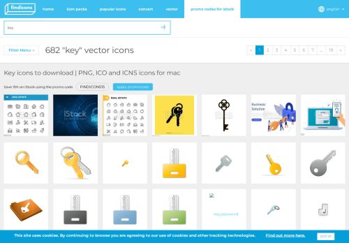 
                            9. Free Key icons & vector files - FindIcons