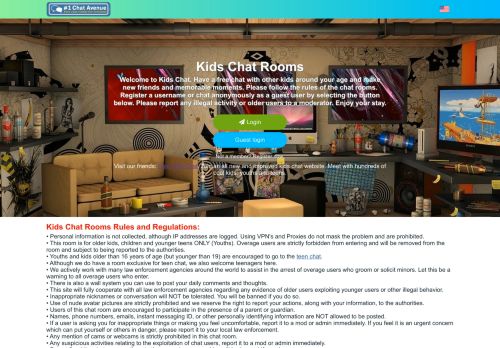 
                            6. Free Kids Chat Rooms - #1 Chat Avenue