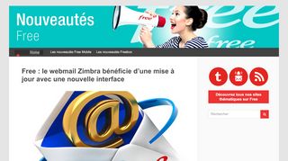 
                            9. Free : le webmail Zimbra bénéficie d'une mise à jour avec une ...