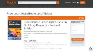 
                            3. Free Learning - Free Programming eBooks from Packt
