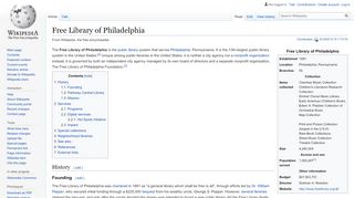 
                            7. Free Library of Philadelphia - Wikipedia