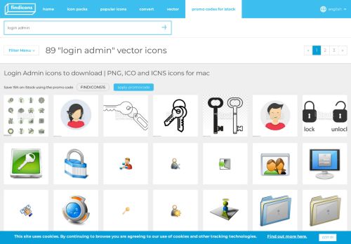 
                            2. Free Login Admin icons & vector files - FindIcons