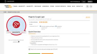 
                            9. Free Magento Google Login Extension | Google Connect Module