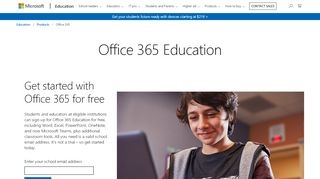 
                            3. Free Microsoft Office 365 for Schools & Students | Microsoft Education