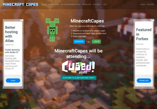 
                            2. Free MinecraftCapes | MinecraftCapes.co.uk