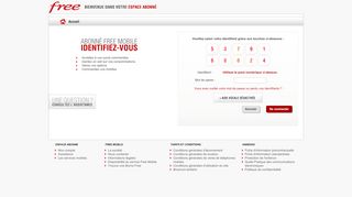 
                            5. Free Mobile - Bienvenue dans votre Espace Abonné