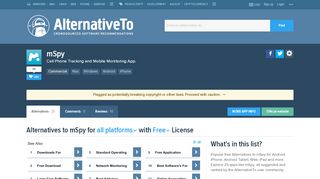 
                            13. Free mSpy Alternatives - AlternativeTo.net
