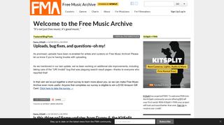 
                            10. Free Music Archive