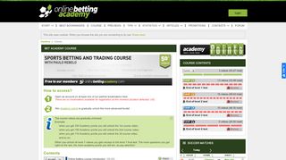 
                            6. Free online betting course with Paulo Rebelo • Online Betting Academy