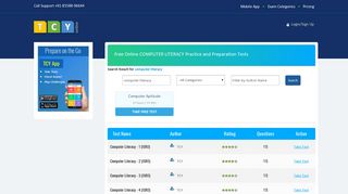
                            4. Free Online Computer Literacy Practice and Preparation Tests