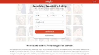 
                            3. Free Online Dating in New Zealand - New Zealand Singles - Mingle2