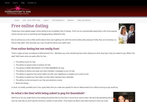 
                            4. Free online dating - Midsummer's Eve