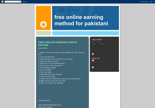 
                            12. Free Online Earning Method For Pakistani