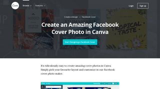 
                            7. Free Online Facebook Cover Photo Maker By Canva