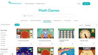 
                            9. Free Online Math Games | Education.com